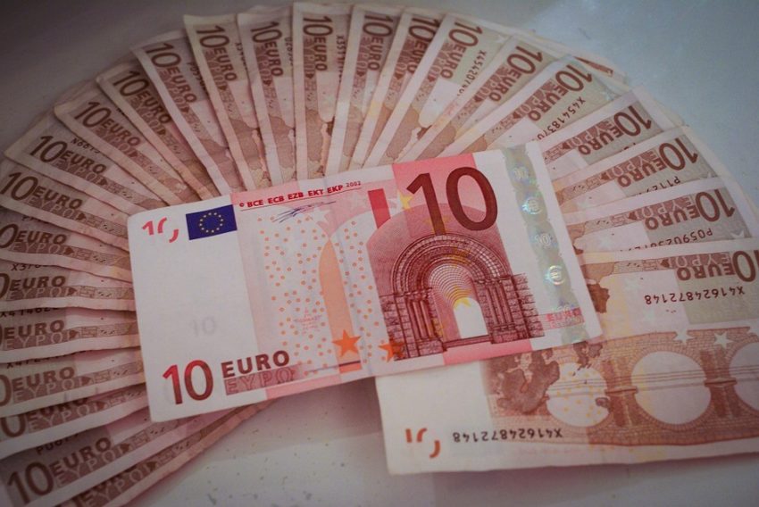 10 Eurobriefje 10 Eurobriefje
