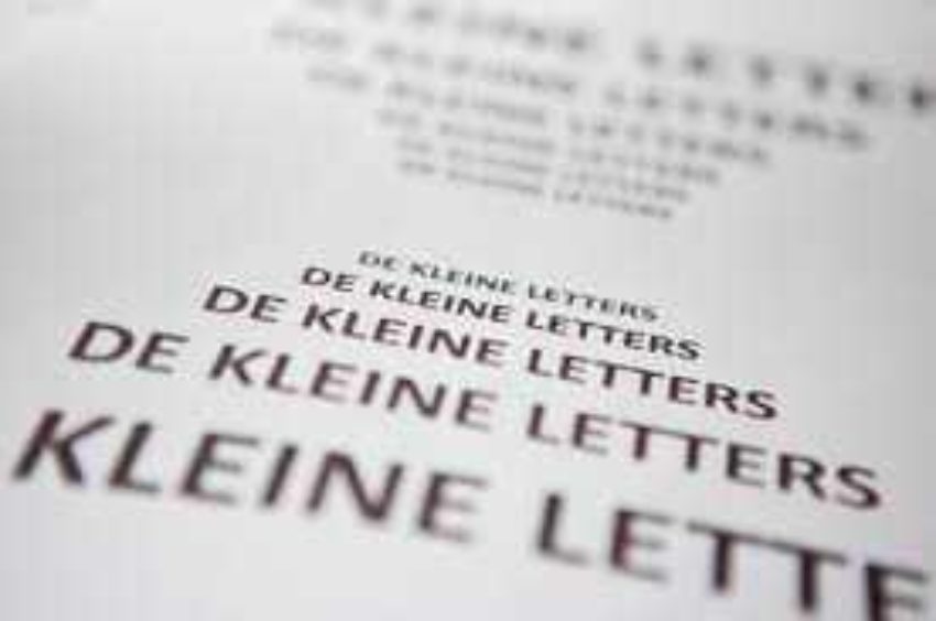 Kleine Lettertjes