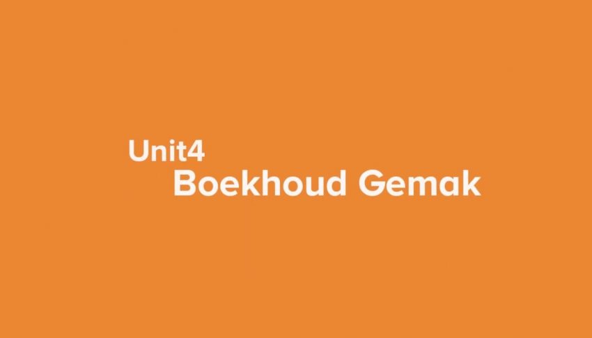 Unit 4 Boekhoudgemak